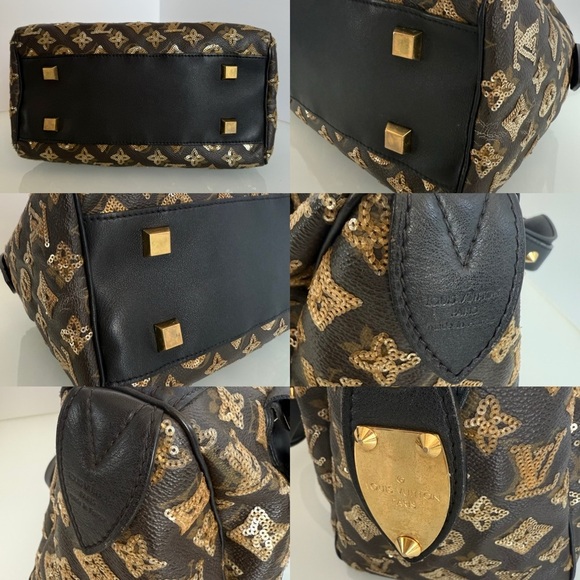 Louis Vuitton Limited Edition Monogram Eclipse Speedy 28 - Picture 6 of 13